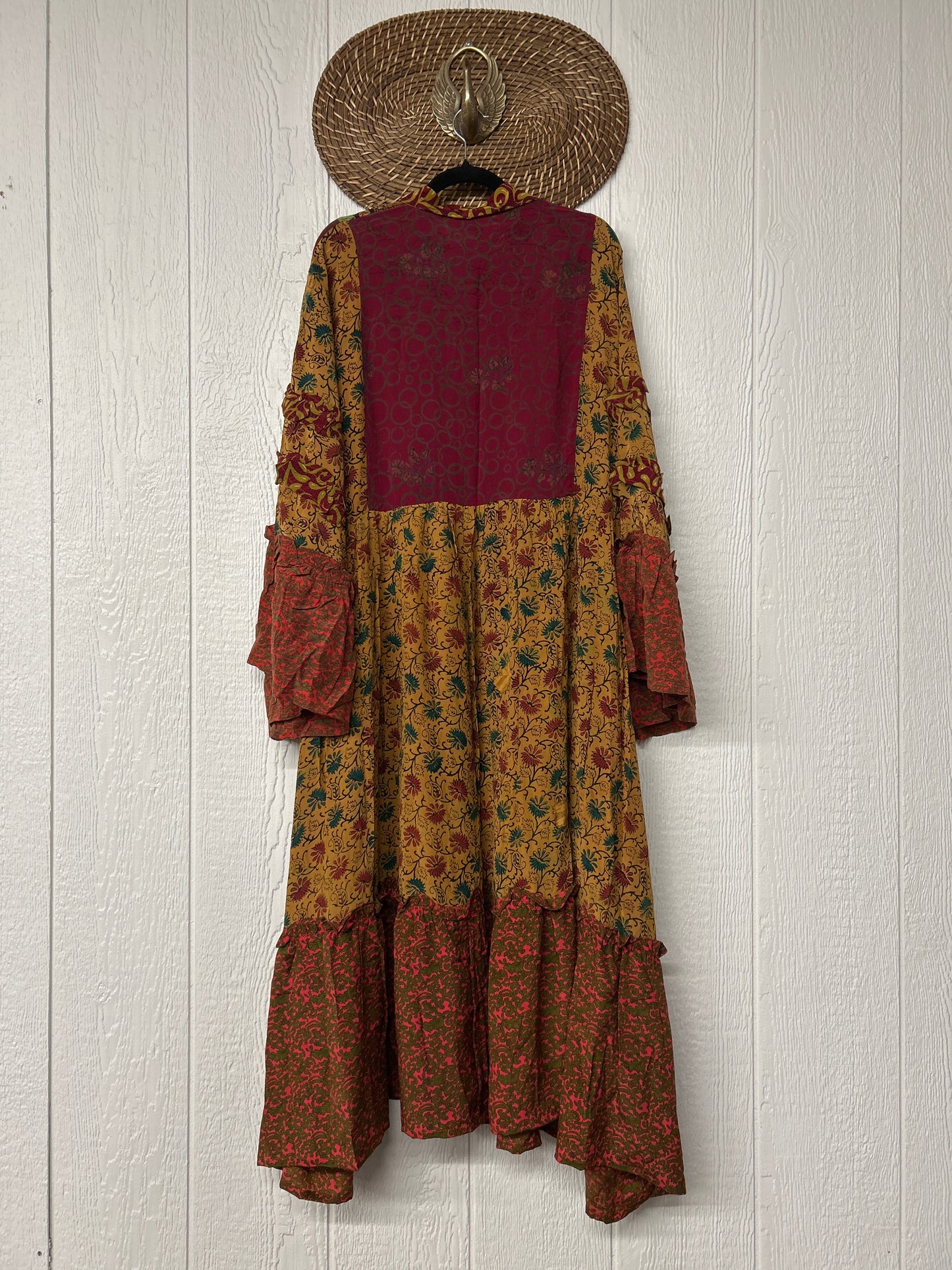 Crepe Sari Rhiannon Duster Dress 0226 103