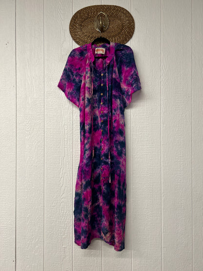 Crepe Sari Summer Woodstock Duster 0626 163