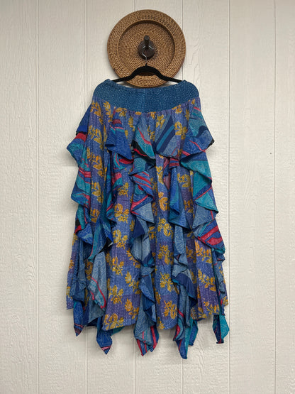 Pareo Kantha Willow Maxi Skirt 0826 012