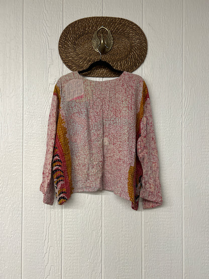 Pareo Kantha Wanderer Pocket Crop Top 0226 166