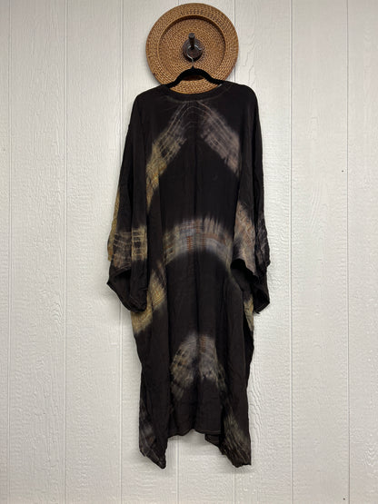 Crepe Sari Gaia Duster Dress 0826 145