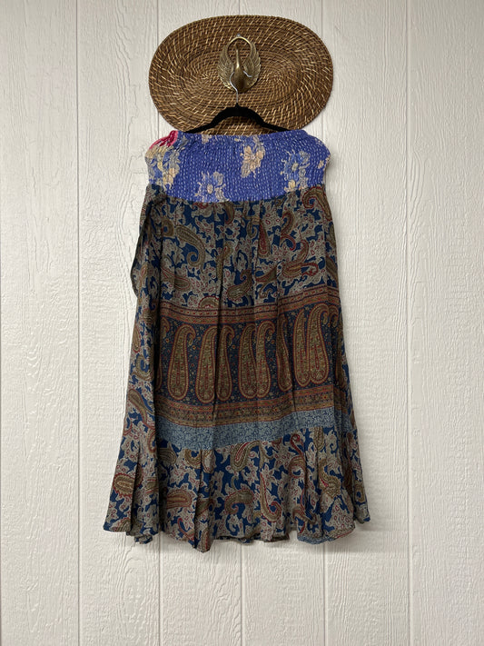 Crepe Sari Inner Peace Wrap Skirt 0626 265