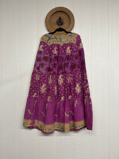 Pareo Kantha Lotus Maxi Skirt 0826 006