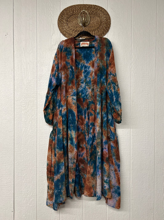 Crepe Sari Evermore Kimono 1026 163