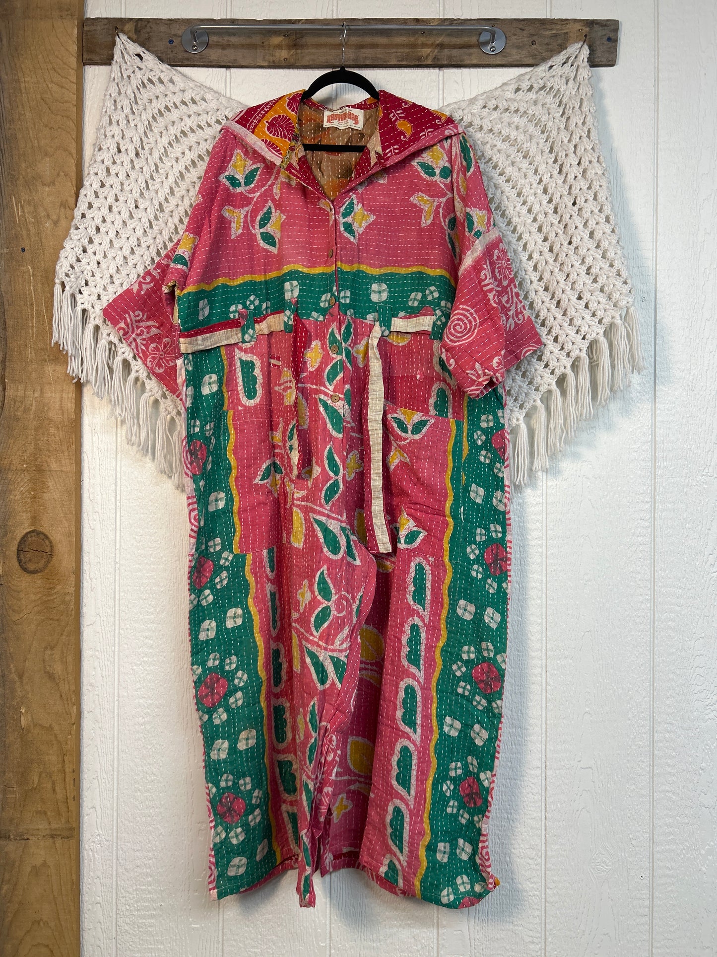 Pareo Kantha Zen Hoodie Jumpsuit 0726 134