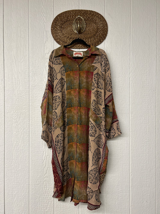 Crepe Sari Free To Be Longsleeve Maxi 1225 072