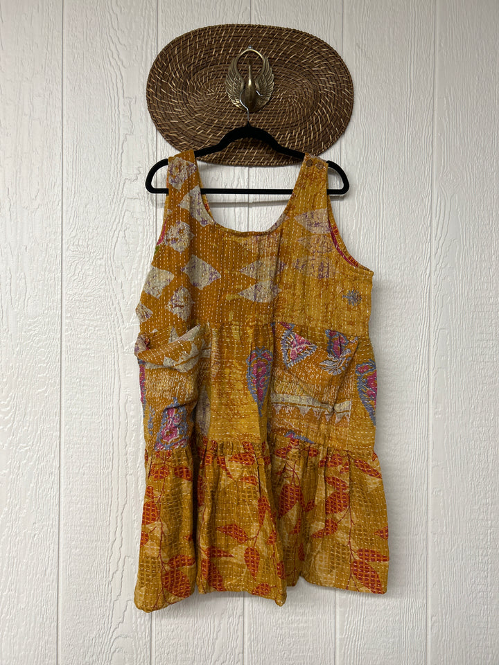 Kantha Meadow Mini Dress 0625 176