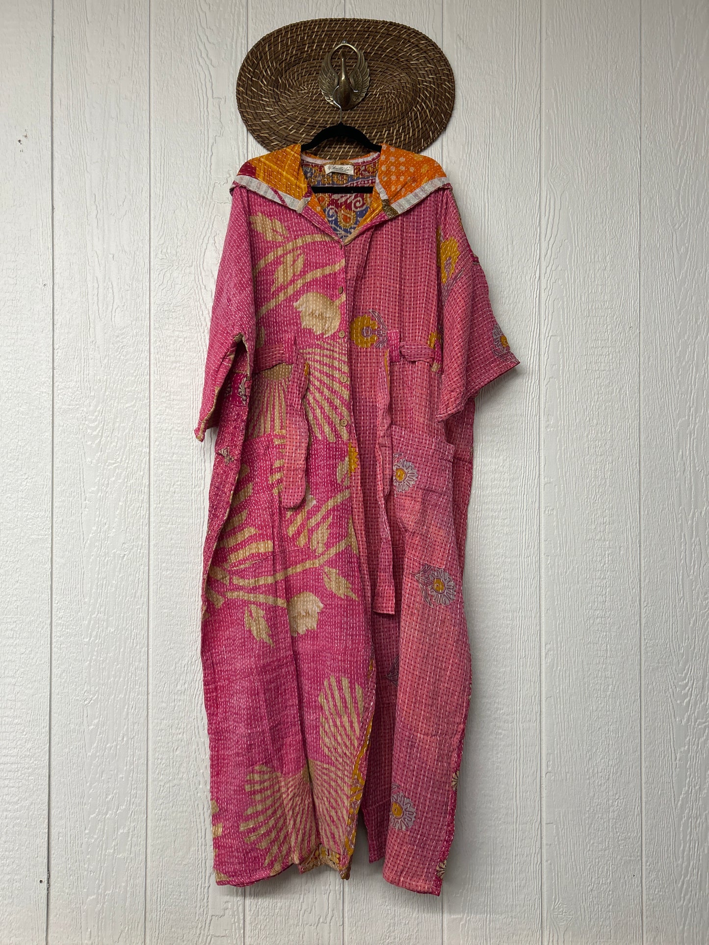 Kantha Zen Hoodie Jumpsuit 0925 116