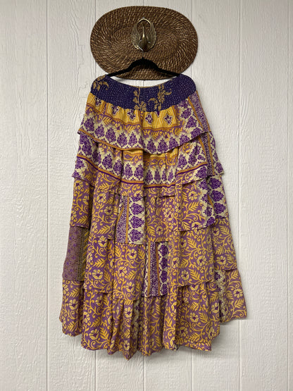 Rasgulla Sari Venus Ruffle Maxi 1125 014