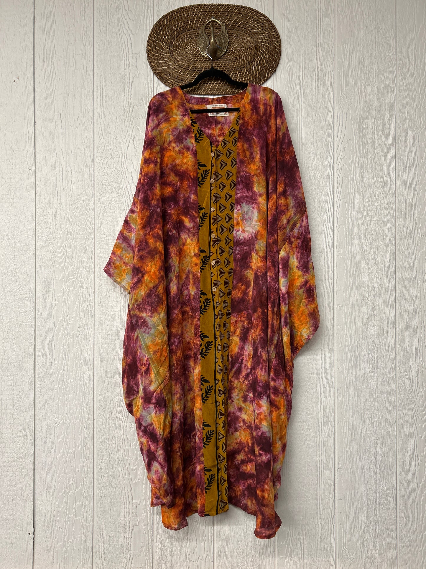 Crepe Sari Bowie Muu Dress 0826 191