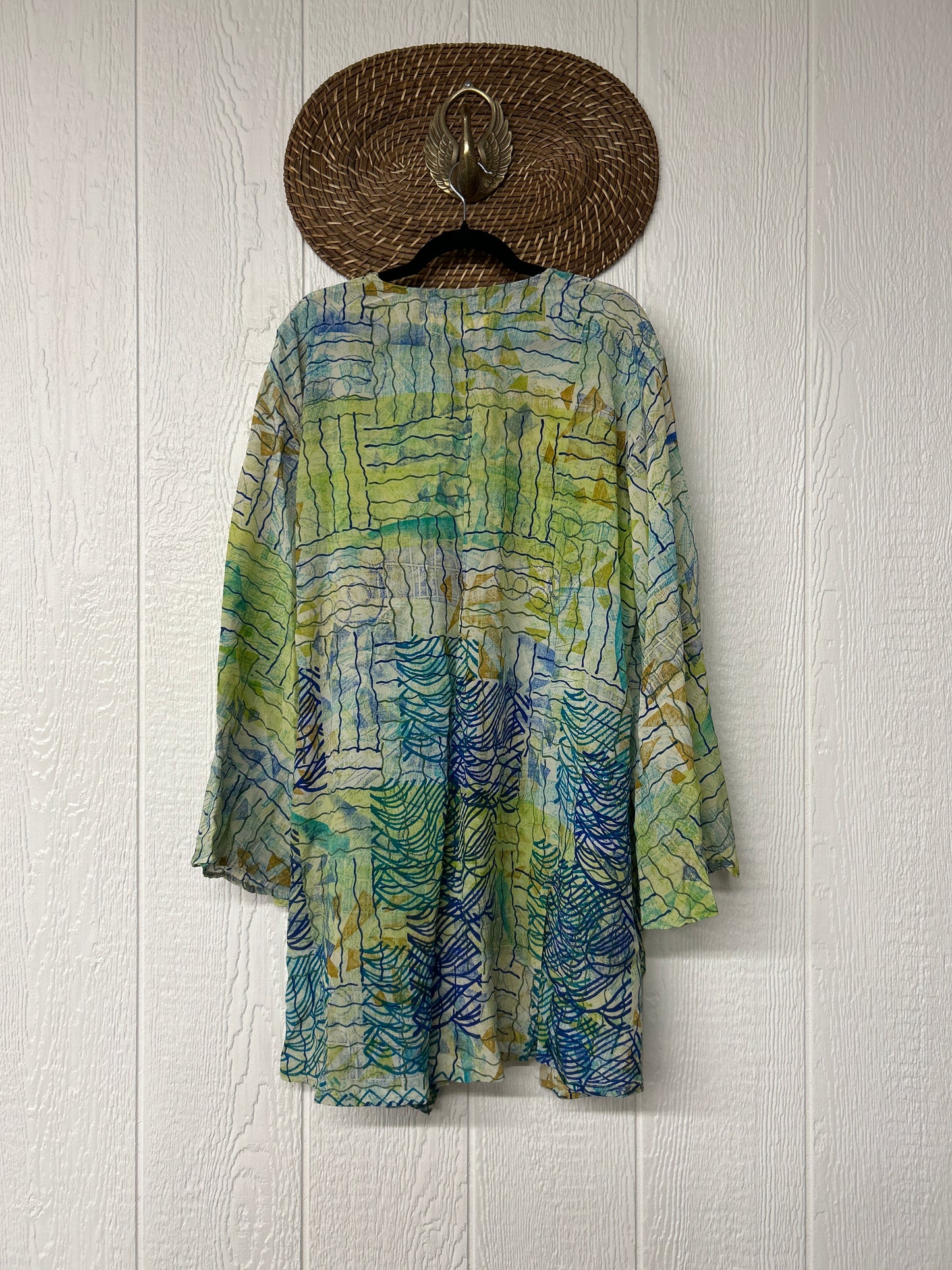 Crepe Sari Shortie Spellbound Kimono 0426 042