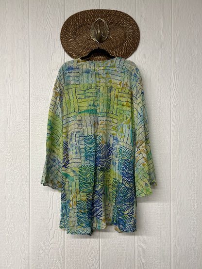 Crepe Sari Shortie Spellbound Kimono 0426 042