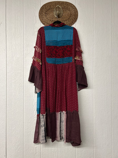 Crepe Sari Rhiannon Duster Dress 0226 115