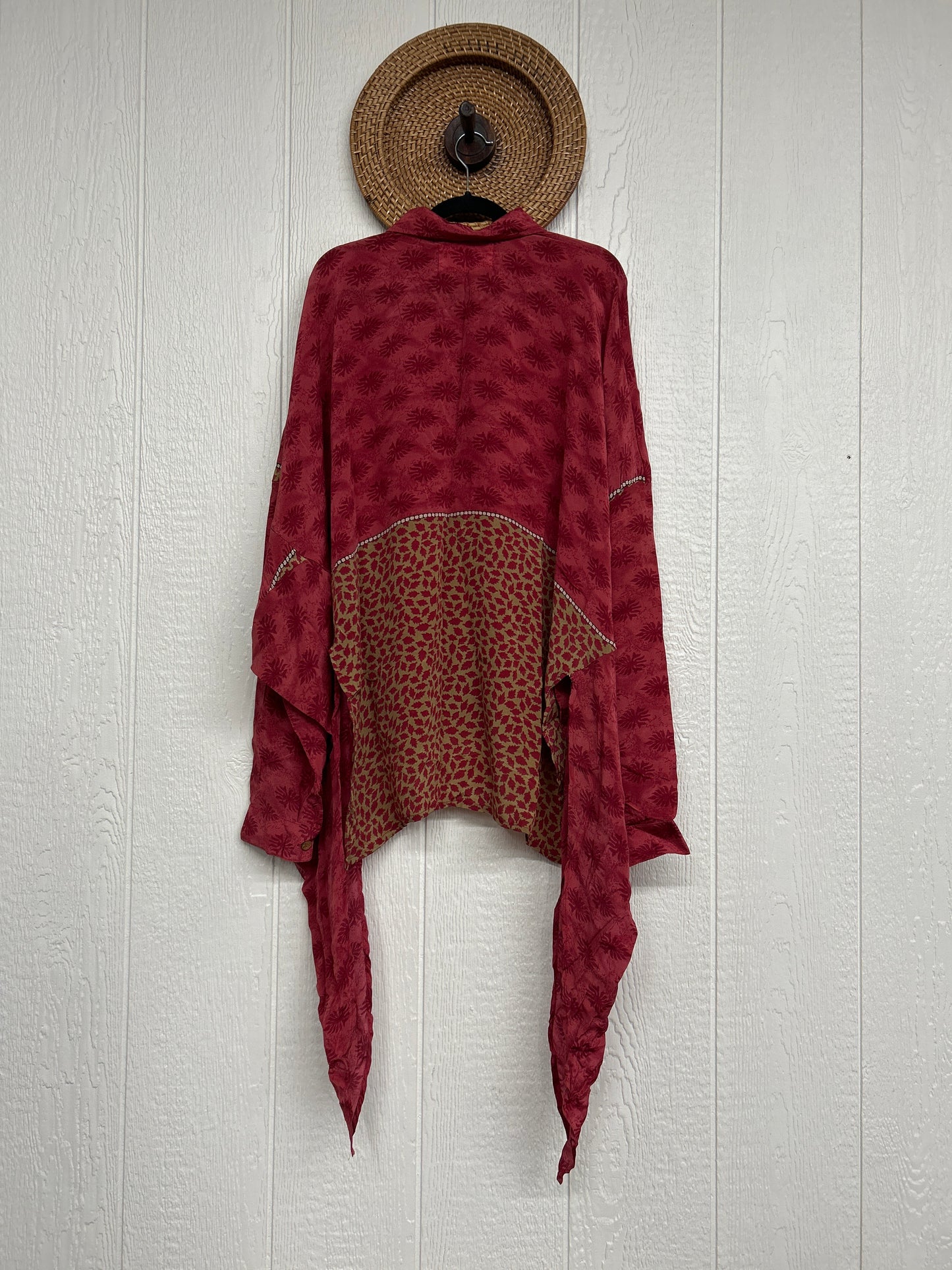 Crepe Sari Nirvana Button Down 1125 195