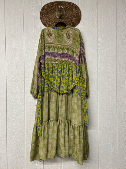 Rasgulla Sari Luminous Maxi Dress 0226 130