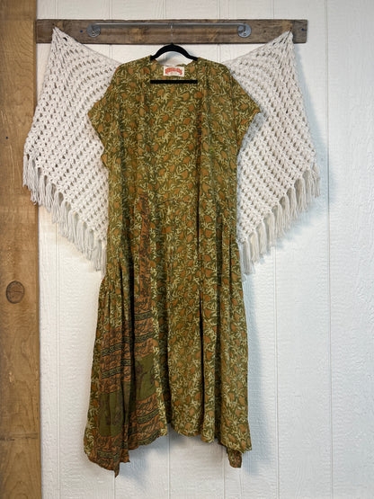 Crepe Sari Summer Evermore Kimono 0726 203