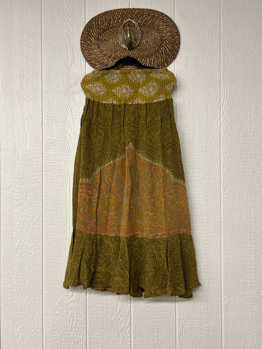 Crepe Sari Inner Peace Wrap Skirt 0626 095