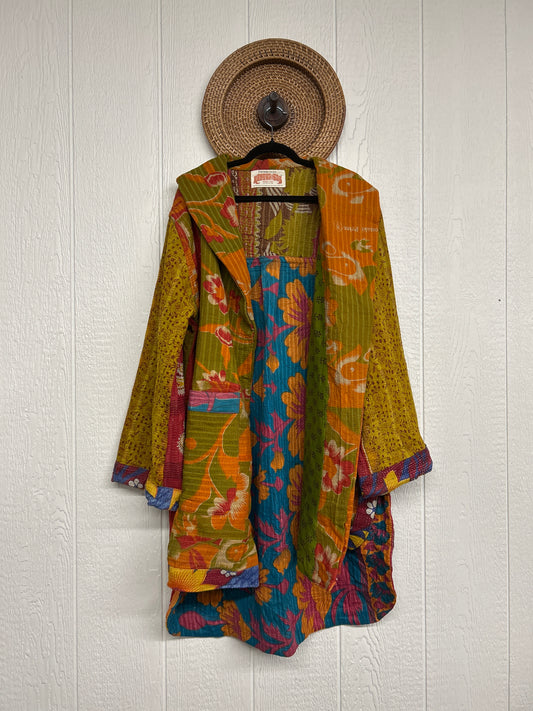Fine Kantha Drifter Coat 1026 062