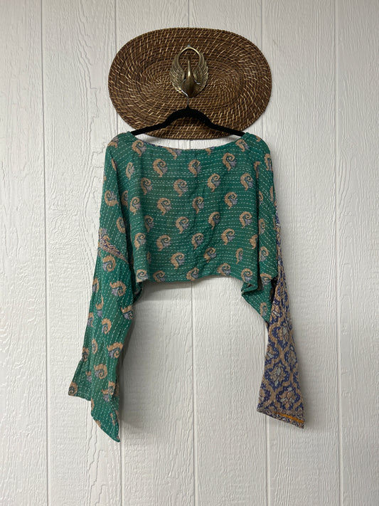 Pareo Kantha Abundance Crop Top 1225 044