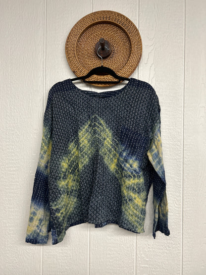 Pareo Kantha Wanderer Pocket Crop Top 0526 011