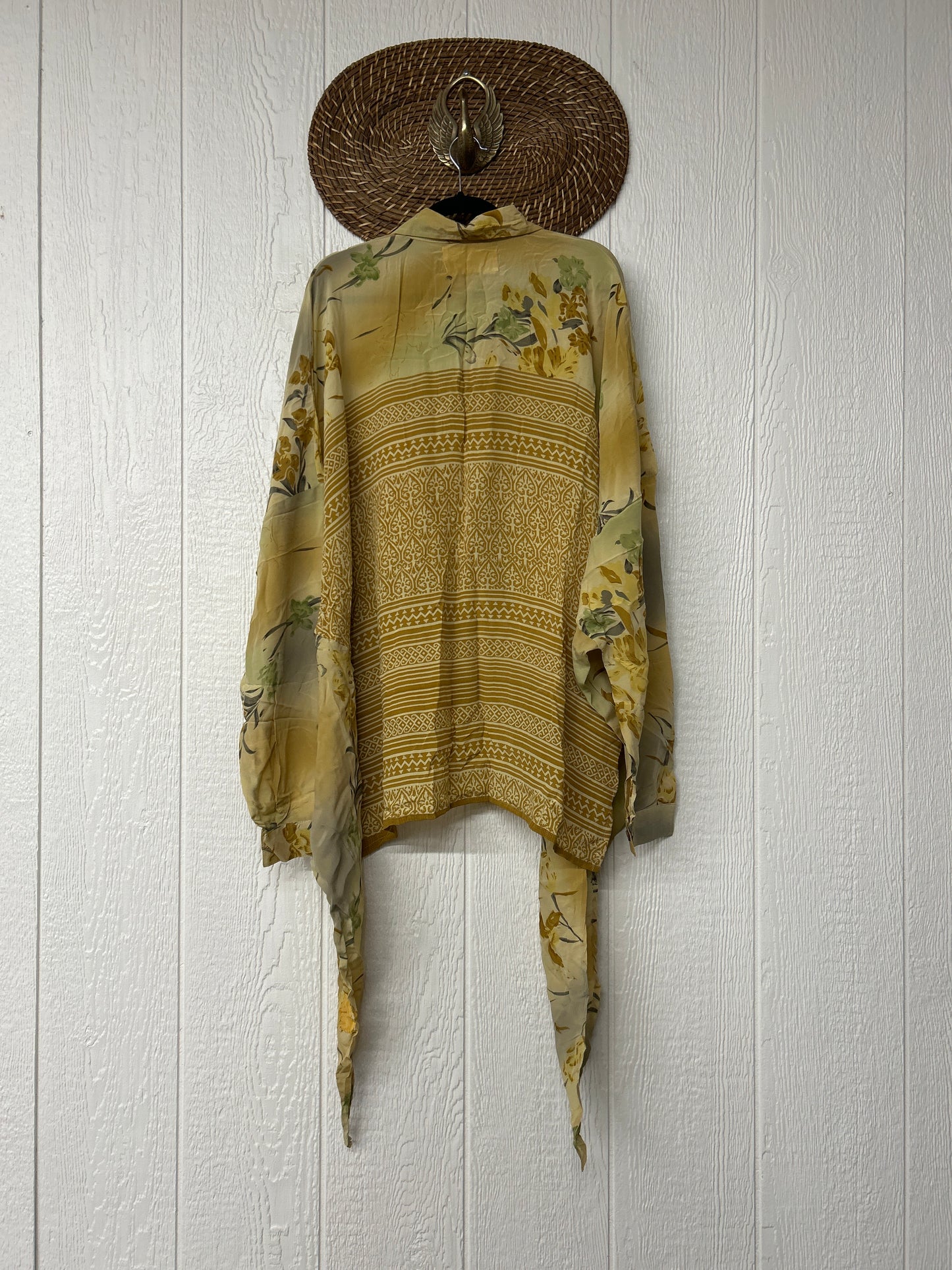 Crepe Sari Nirvana Button Down 1125 107