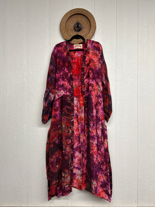 Crepe Sari Evermore Kimono 1026 065