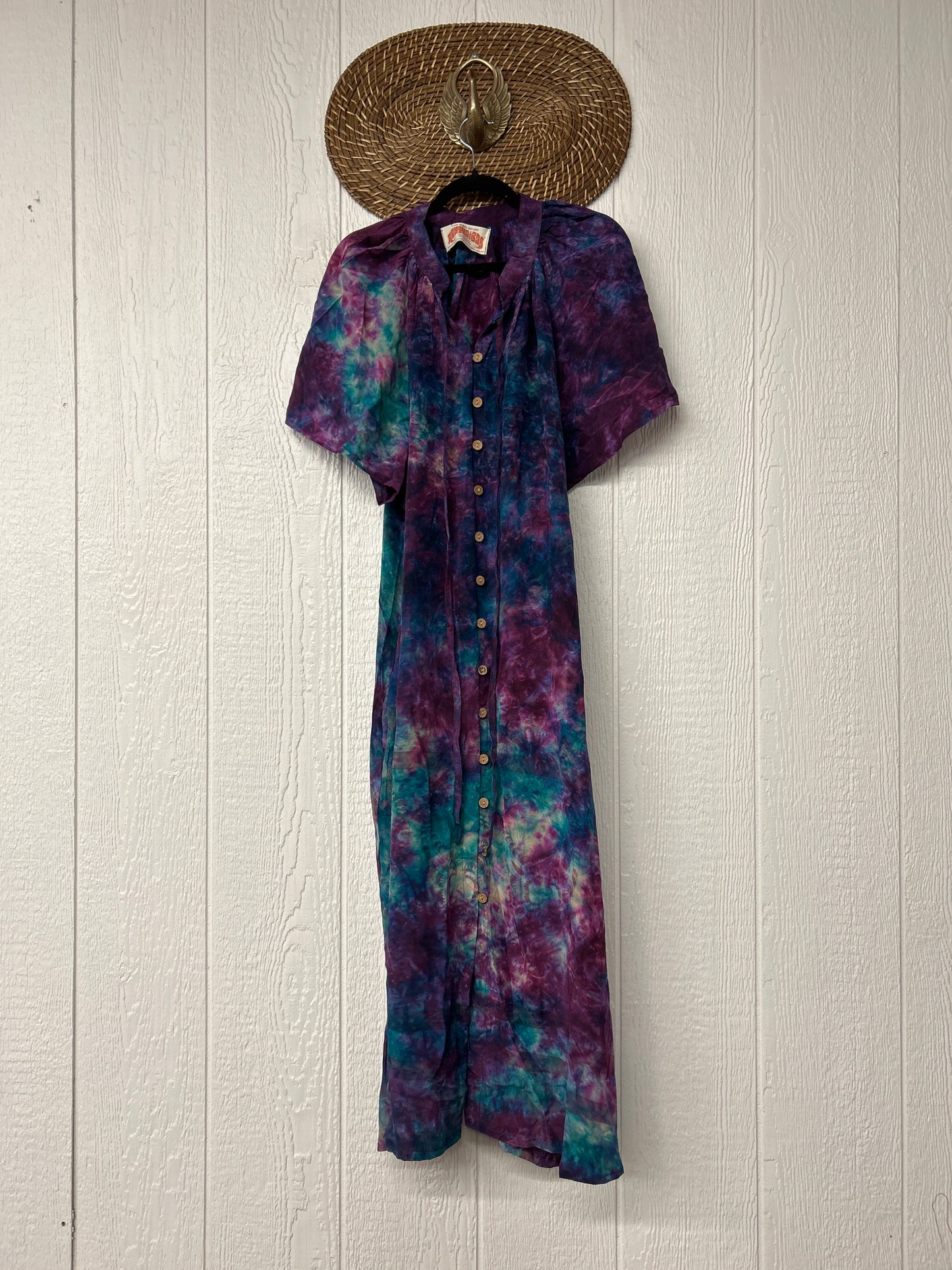 Crepe Sari Summer Woodstock Duster 0626 236