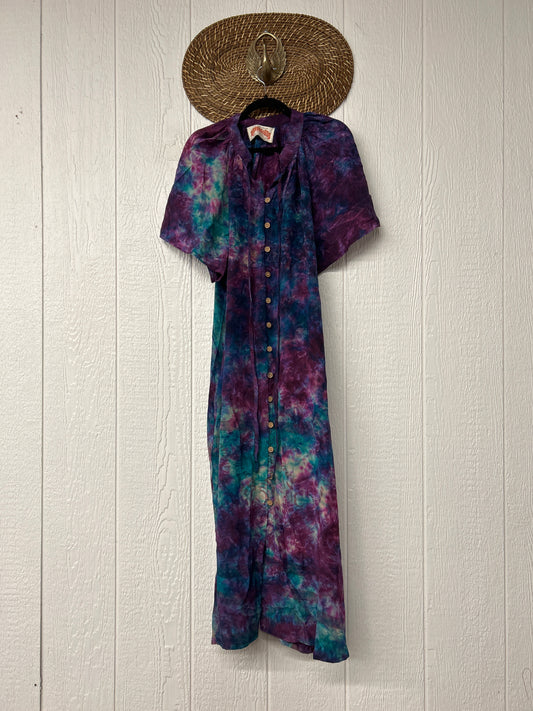 Crepe Sari Summer Woodstock Duster 0626 236