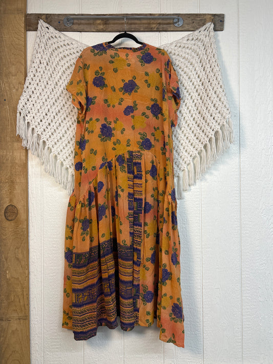Crepe Sari Summer Evermore Kimono 0726 267