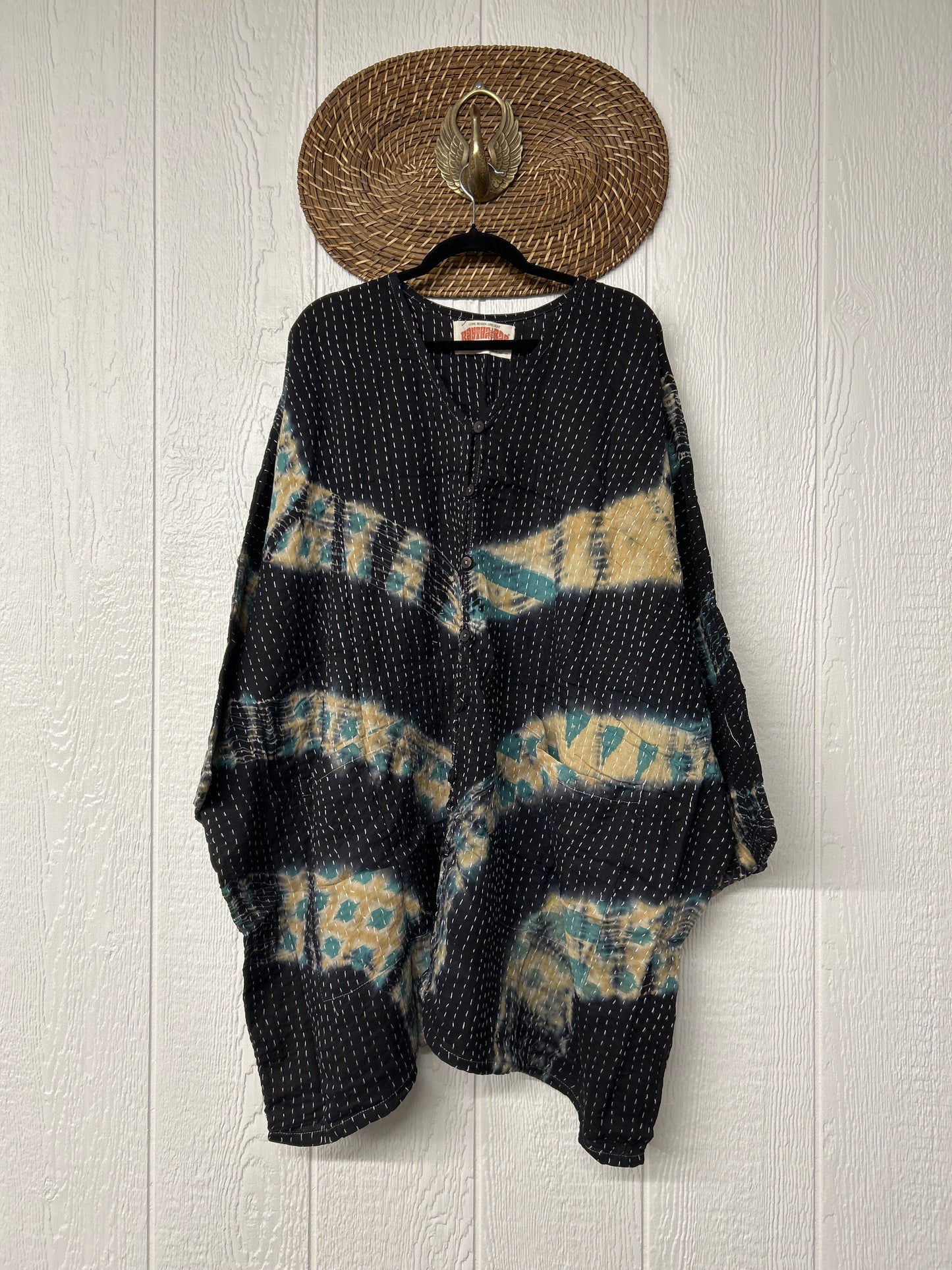 Pareo Kantha Gaia Button-Down Kimono 0526 022