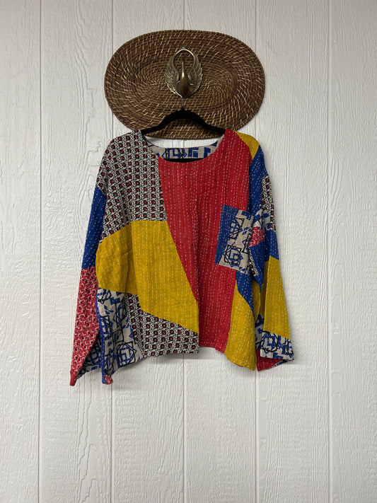 Pareo Kantha Wanderer Pocket Crop Top 0226 117