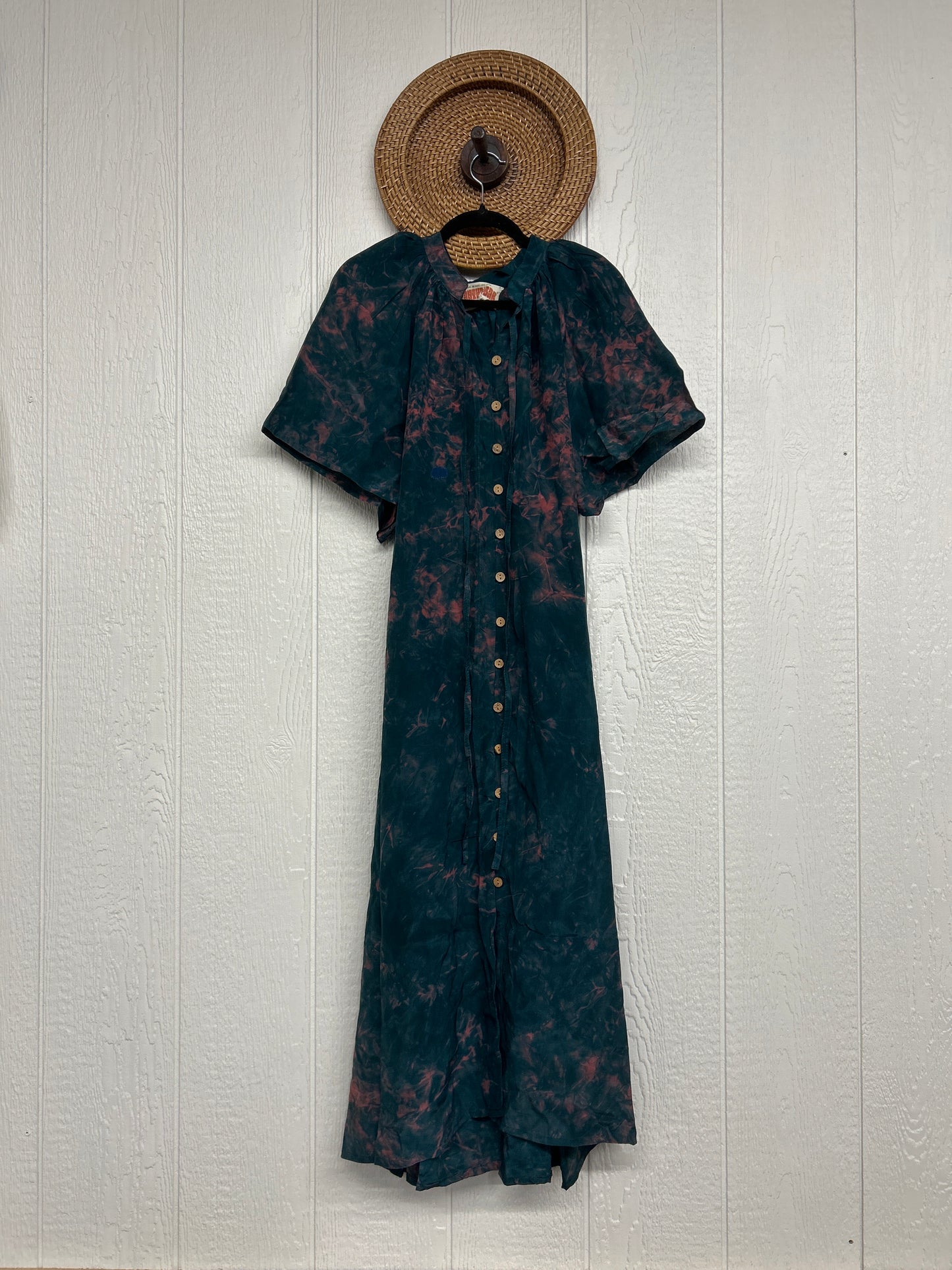 Crepe Sari Summer Woodstock Duster 0626 112