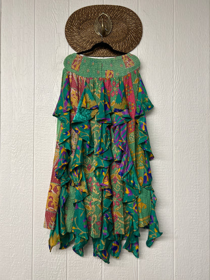 Pareo Kantha Willow Maxi Skirt 0826 105