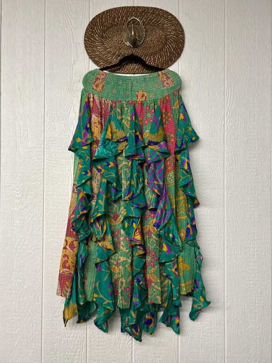 Pareo Kantha Willow Maxi Skirt 0826 105