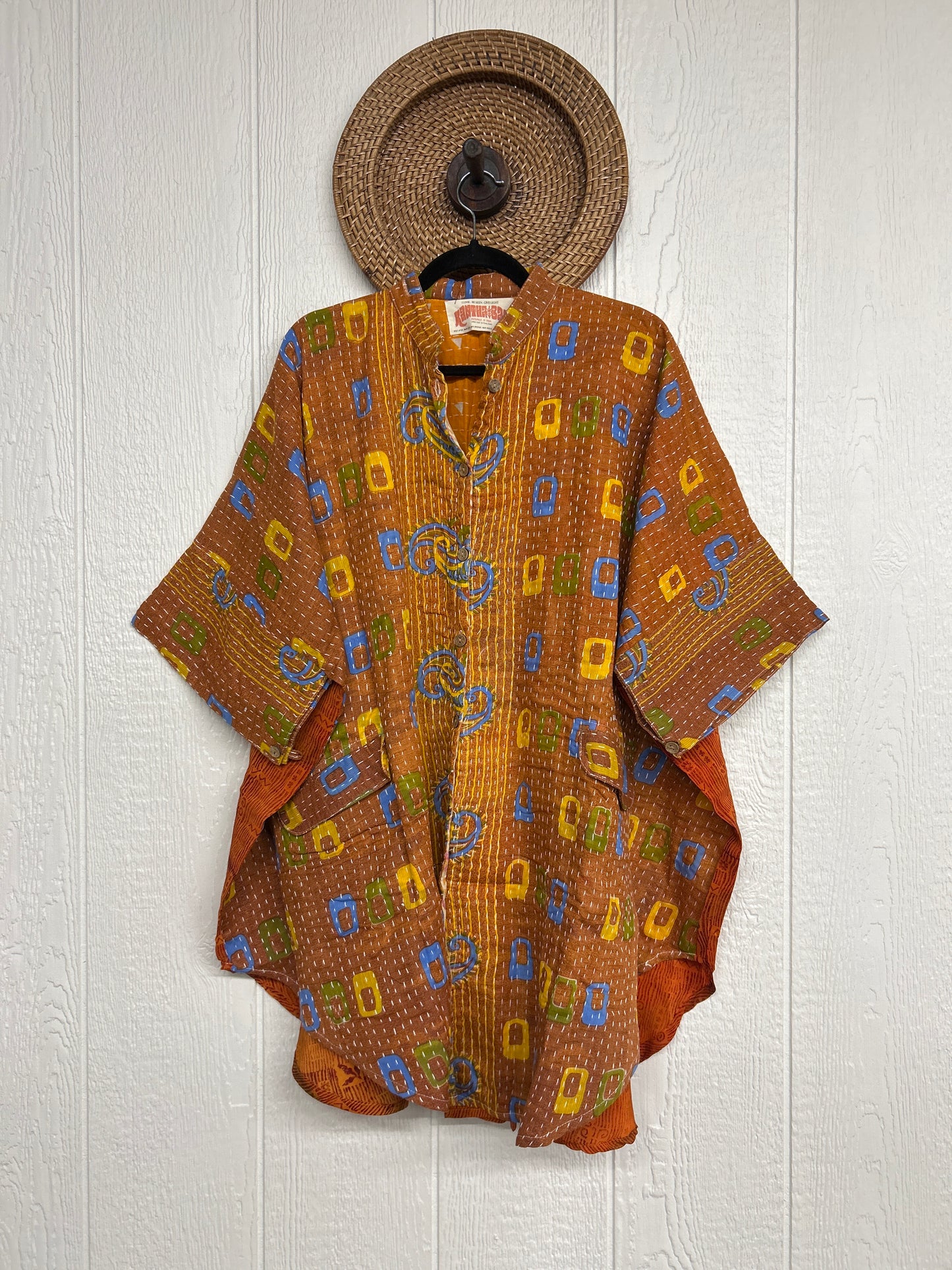 Pareo Kantha Free To Be Button-Down 0426 188