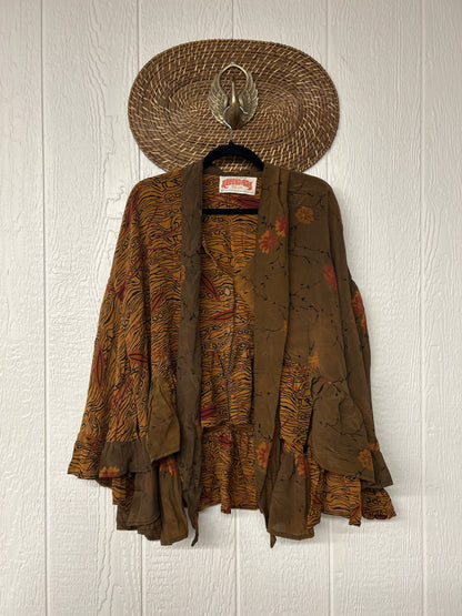 Crepe Sari Wild Rose Top 1225 219