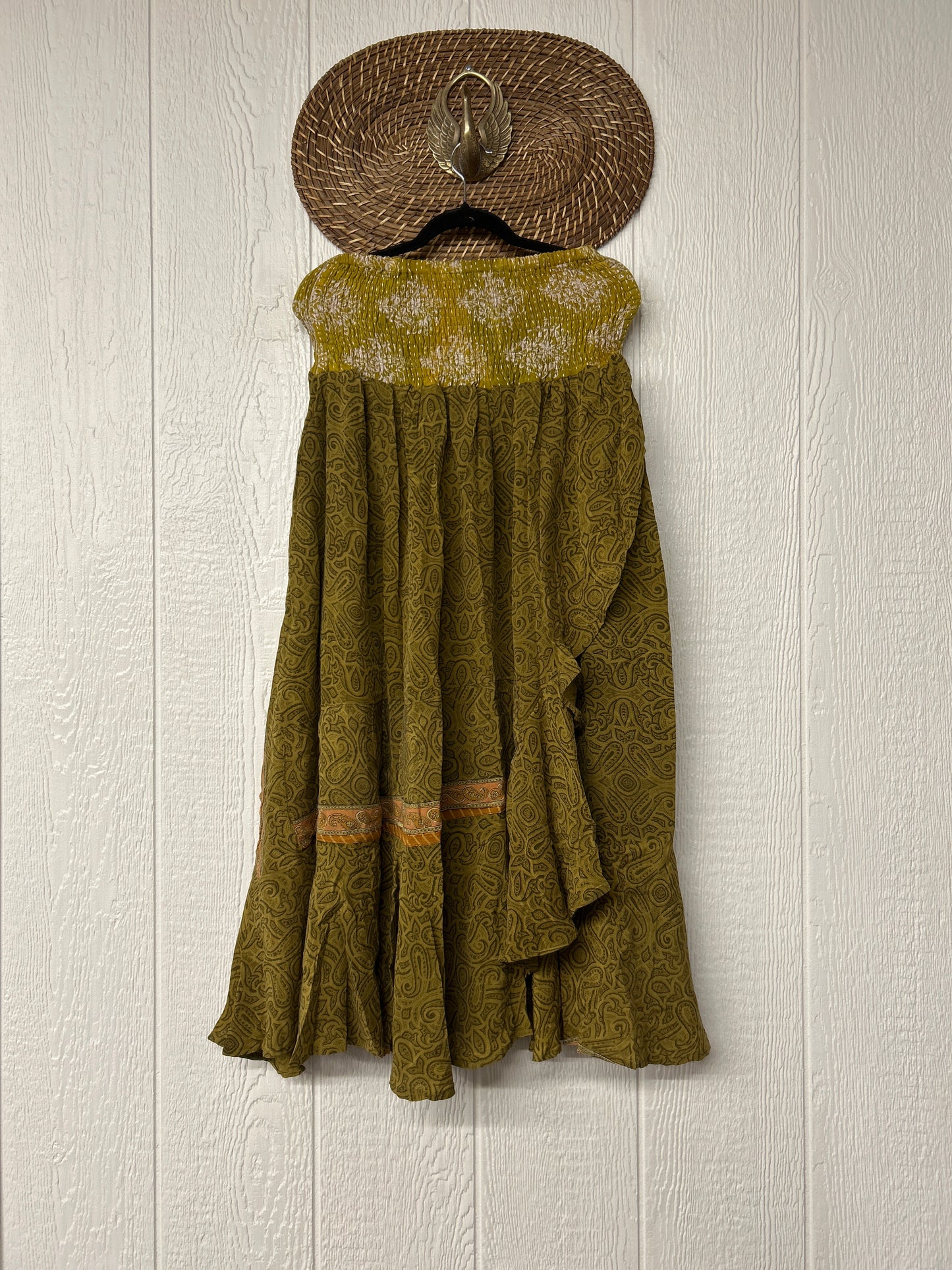 Crepe Sari Inner Peace Wrap Skirt 0626 095
