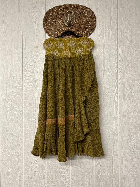 Crepe Sari Inner Peace Wrap Skirt 0626 095