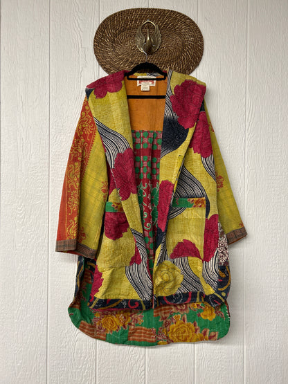 Fine Kantha Drifter Coat 1125 119