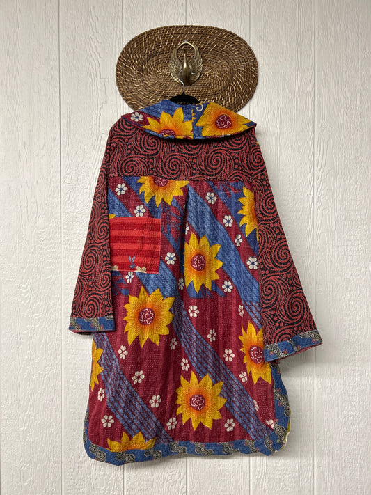 Fine Kantha Drifter Coat 1026 122