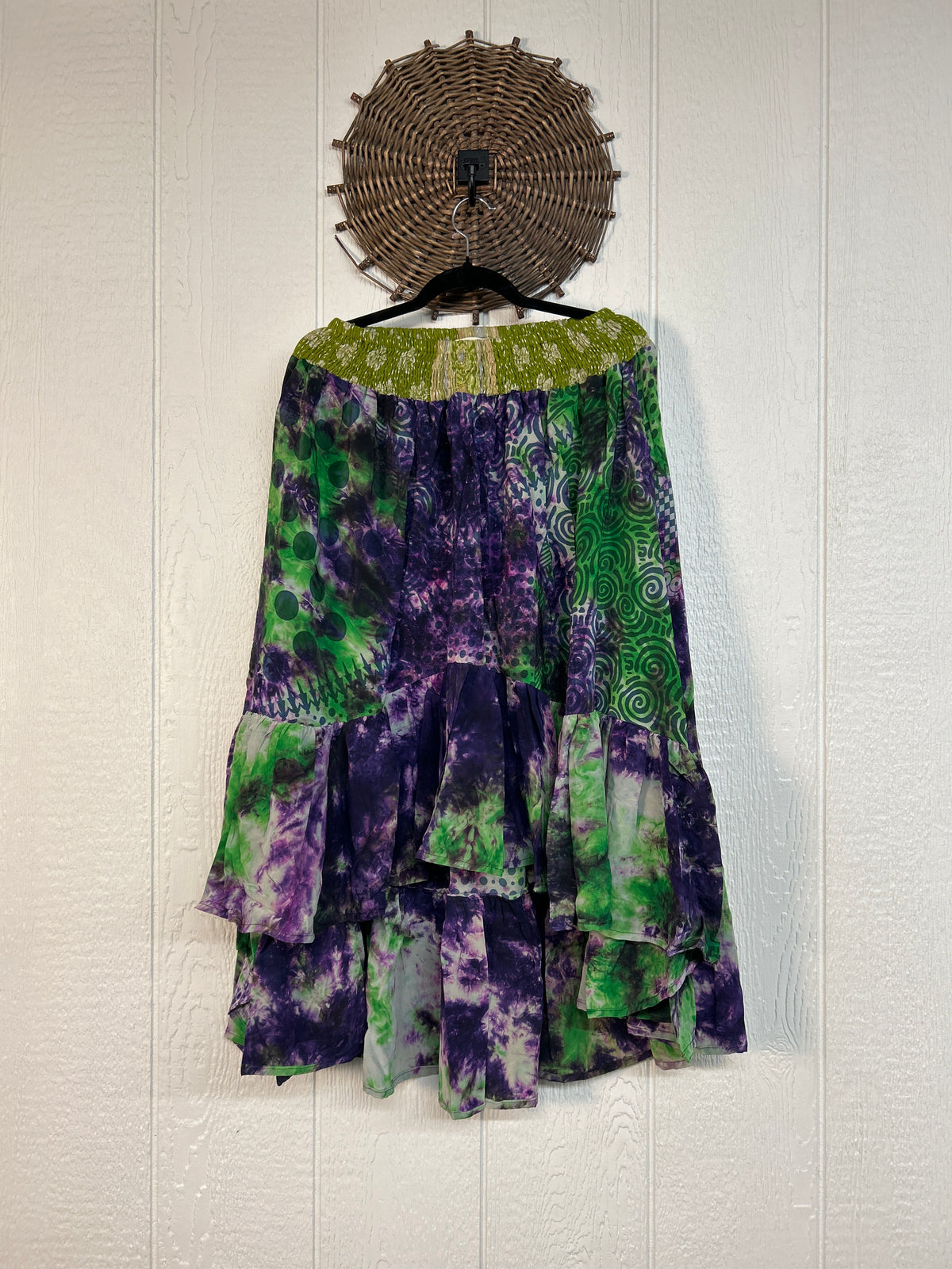 Crepe Sari Dahlia Skirt 1026 143