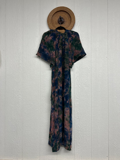 Crepe Sari Summer Woodstock Duster 0626 029