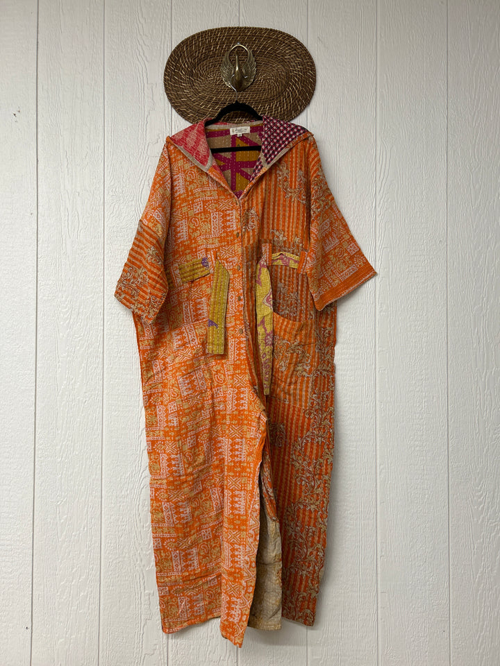 Kantha Zen Hoodie Jumpsuit 0125 011