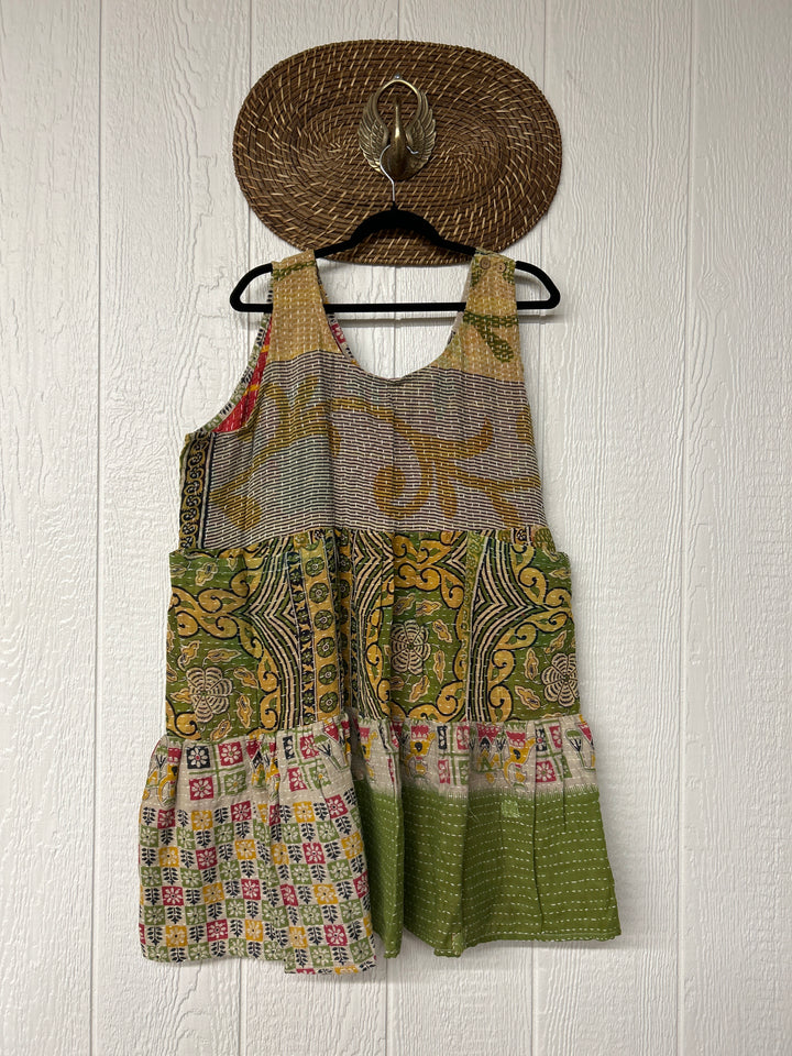 Kantha Meadow Mini Dress 0625 256