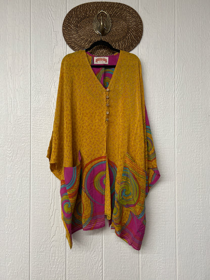 Crepe Sari Gaia Split Tunic 0226 245