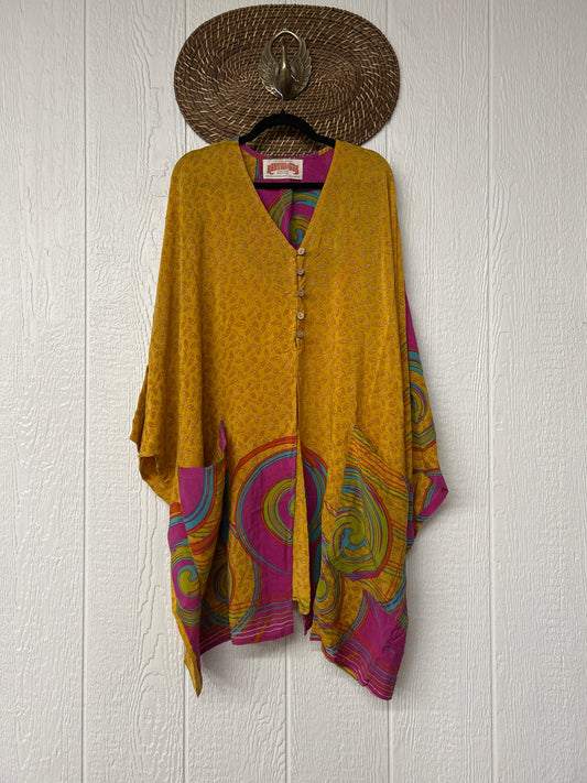 Crepe Sari Gaia Split Tunic 0226 245