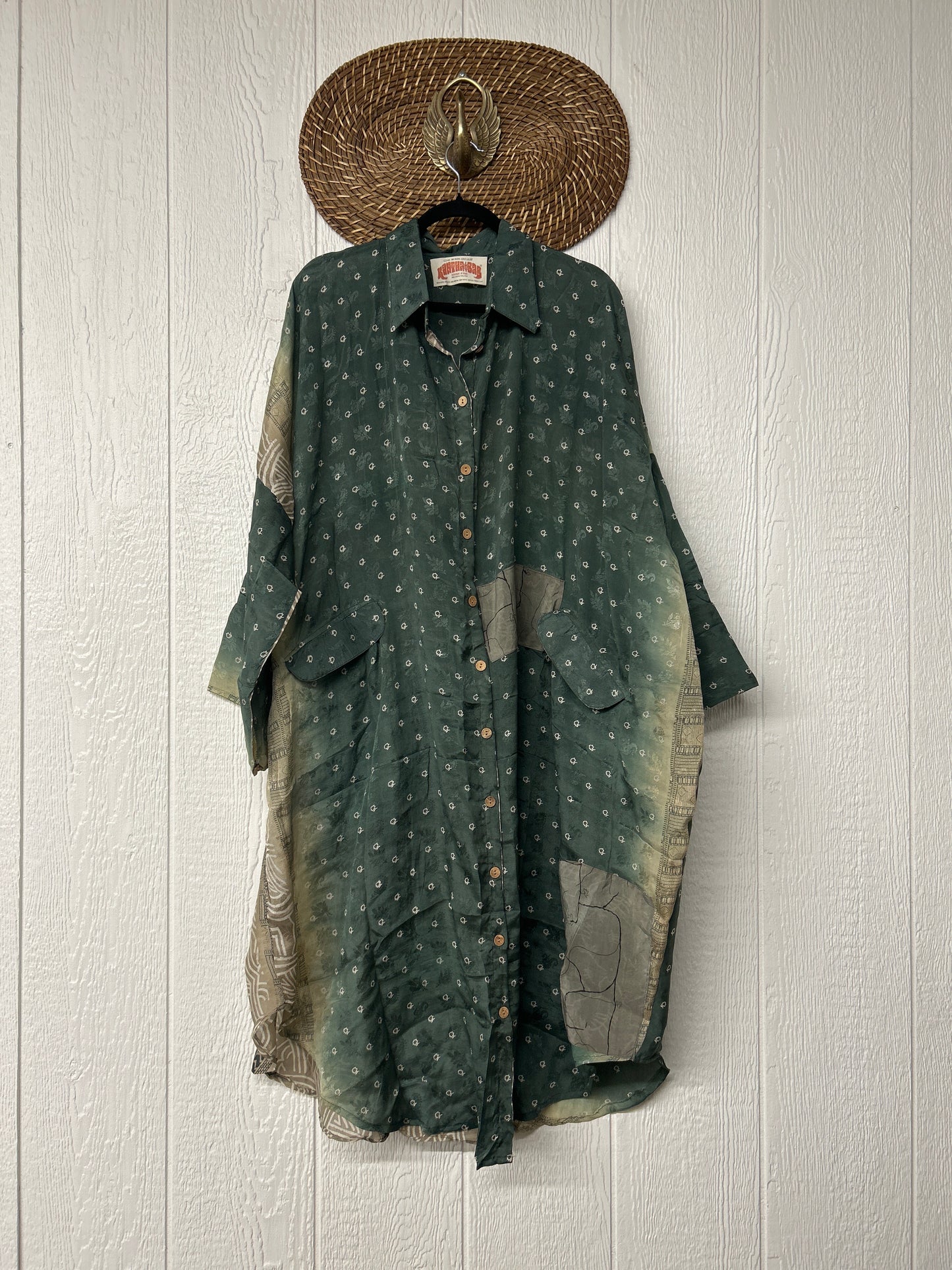 Crepe Sari Free To Be Longsleeve Maxi 0326 232