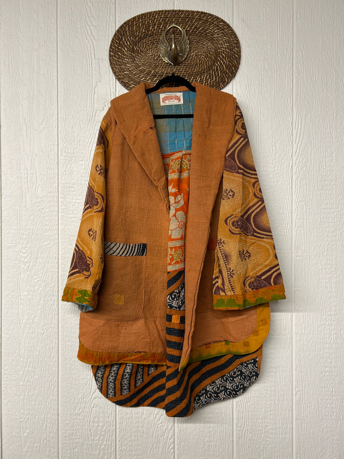 Fine Kantha Drifter Coat 1026 202