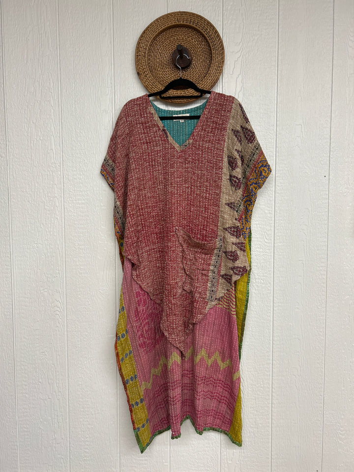 Kantha Surrender Hi Lo Poncho 1024 027