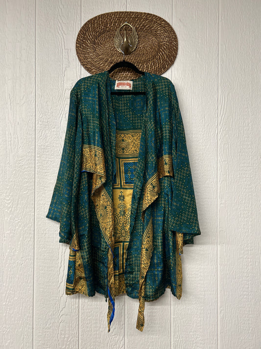 Rasgulla Sari Shortie Spellbound Kimono 0226 071